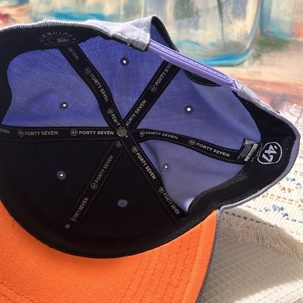 Blue Baseball Cap With C Logo - image 3